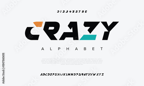 Alphabet multi-colored font, for your logo design, bright colorful letters A, B, C, D, E, F, G, H, I, J, K, L, M, N, O, P, Q, R, S, T, U, V, W, X, Y, Z, vector illustration 10EPS.