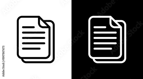 Paper Sheet Icon For Design Elements