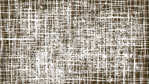 Dark brown textured background with vertical lines and abstract digital noise creating a grunge effect