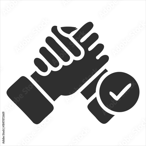 Respect Icon Single Vector Collection 