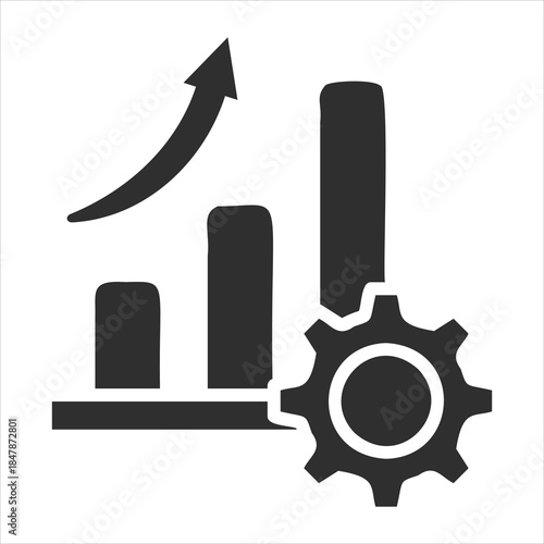 Improvement Icon Single Vector Collection 