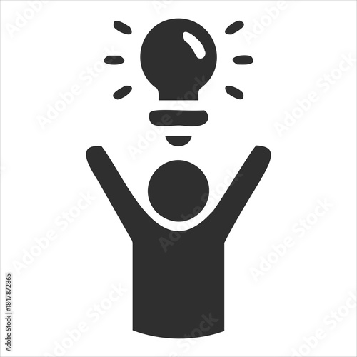 Initiative Icon Single Vector Collection 