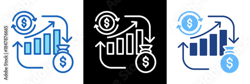 Return On Equity triplestyle icon