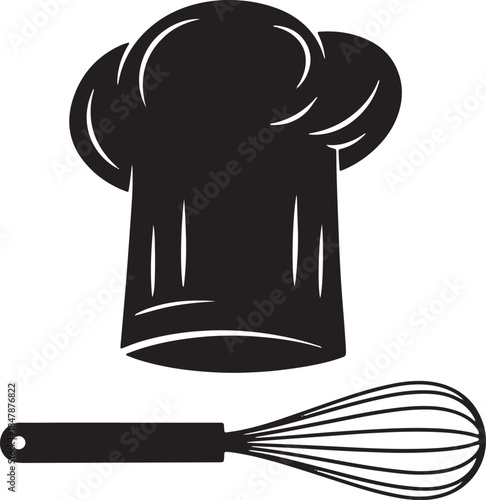 Chef Hat and Whisk