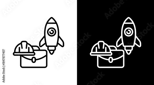 Startup Builder Icon For Design Elements