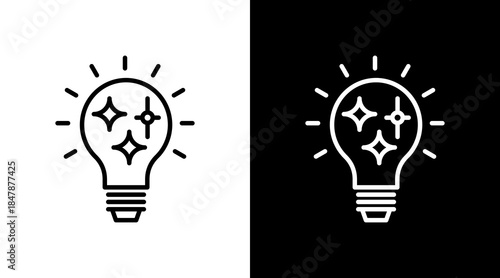 Idea Spark Icon For Design Elements