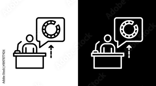 Startup Mentor Icon For Design Elements