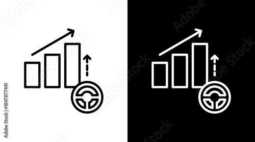 Growth Driver Icon For Design Elements
