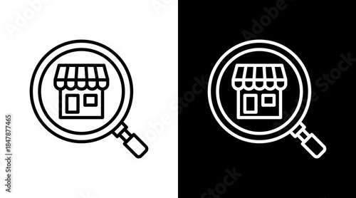 Market Explorer Icon For Design Elements