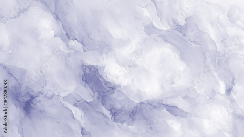 elegant purple alcohol ink marble texture background with fluid watercolor swirls and ethereal ethereal clouds