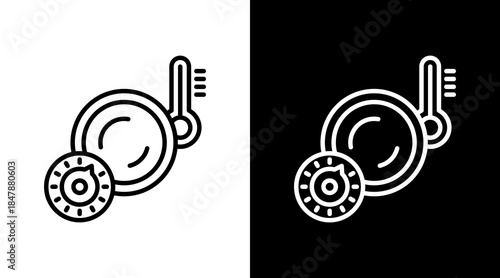 Heat Lens Icon For Design Elements