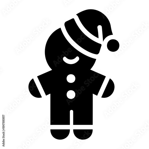 Gingerbread Solid icon