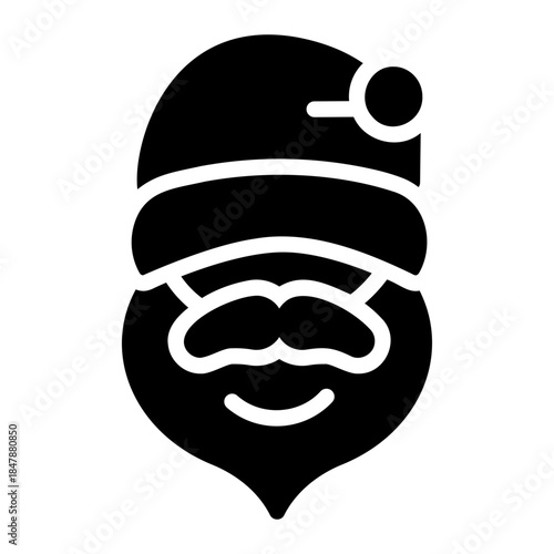 Santa claus Solid icon