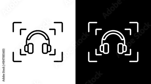 Focus Music Icon For Design Elements