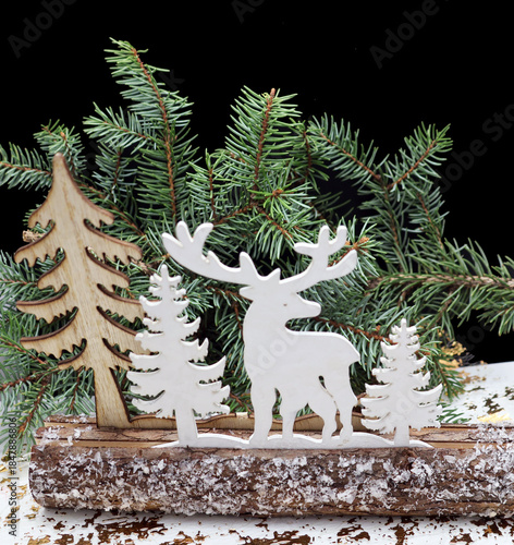 petite décoration naturelle de Noël