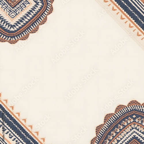 Traditional Textile Pattern Frame