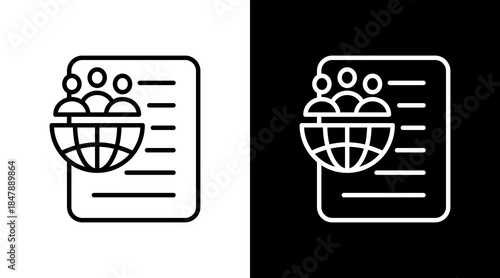 Public Record Icon For Design Elements