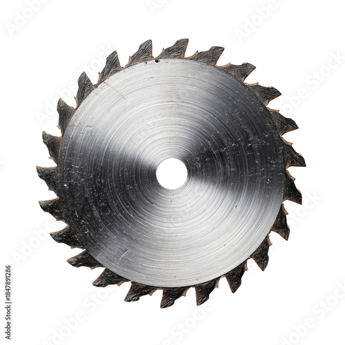 Circular Saw Blade Used for Cutting Materials in Construction and Woodworking...