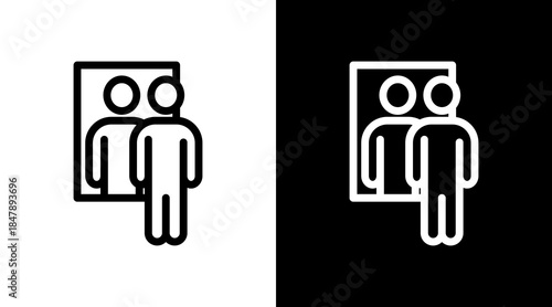 Reflection Icon For Design Elements