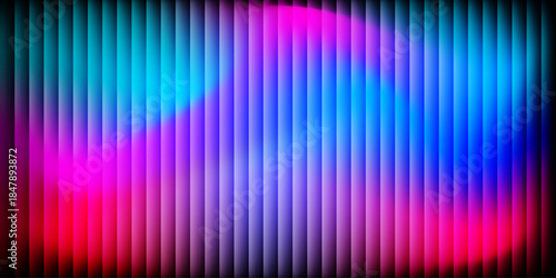 Fractal glass gradient textures. Dynamic abstract texture with a vertical striped overlay set against a soft, bright light gradient.
