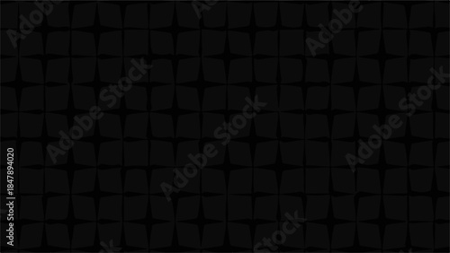 Dark textured background with geometric patterns creating depth and shadow