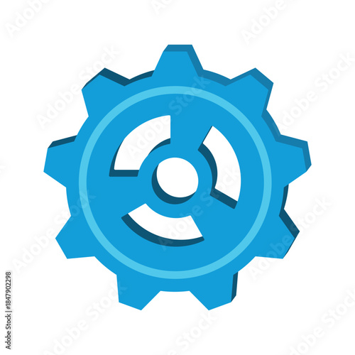 Gear icon vector design template