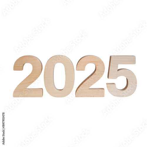 Gold 3D numbers representing New Year celebration and calendar dates with business and holiday design elements