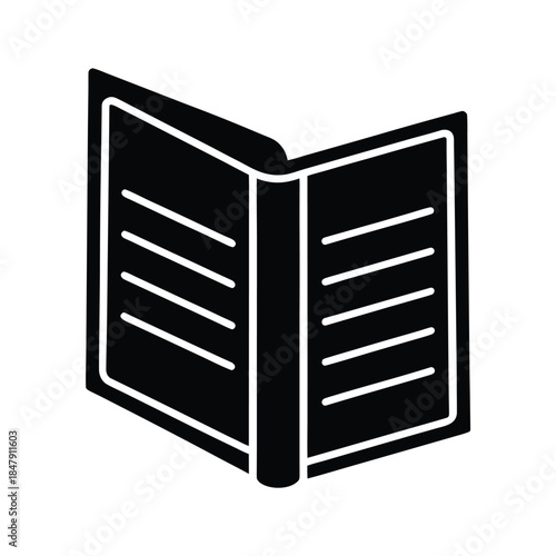 Pamphlet Information Document Icon