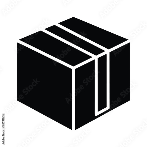 parcel box delivery symbol icon