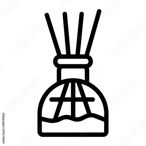air freshener bottle Line Icon