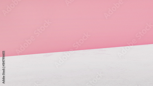 marble table background and light pastel pink walls