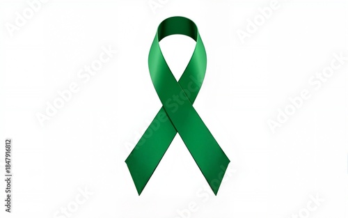 Wallpaper Mural Green ribbon symbols represent advocacy empathy and solidarity for various healthcare related issues and initiatives that aim to promote wellness prevention and education. High quality Torontodigital.ca