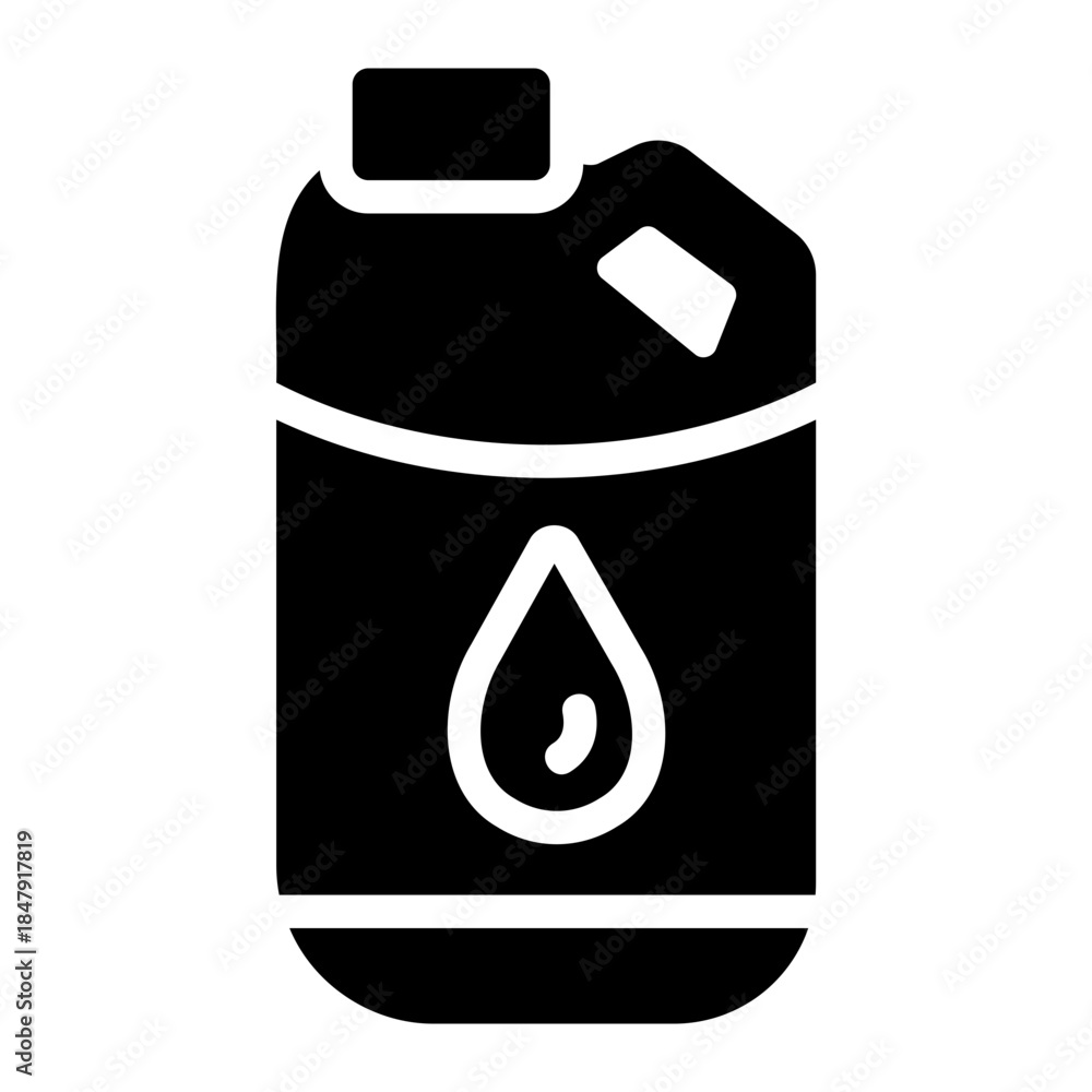 Fototapeta premium cleaner bottle Solid icon