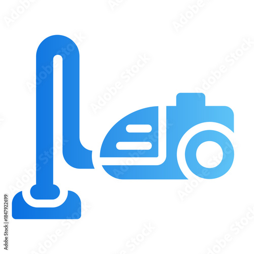 vacuum cleaning Line Gradient Icon