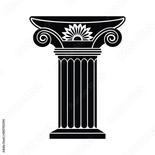 Persian Column Capital Architecture Design