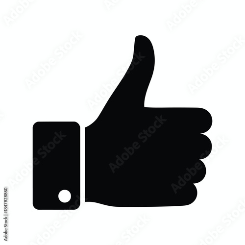 Hand giving thumbs up
