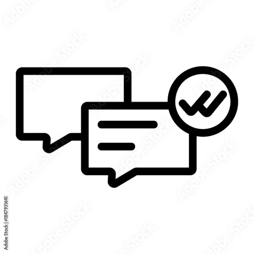 read message Line Icon