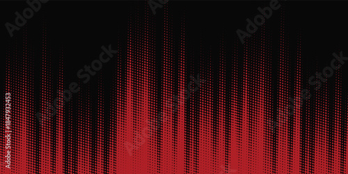 Halftone dots red and blue color pattern gradient grunge texture background. Dot pop art comic sport style vector illustration. modern background