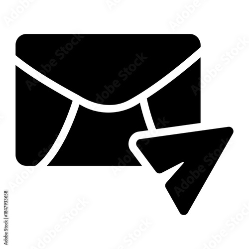 message sent Solid icon