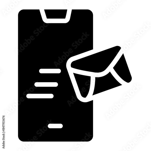 nessage received Solid icon