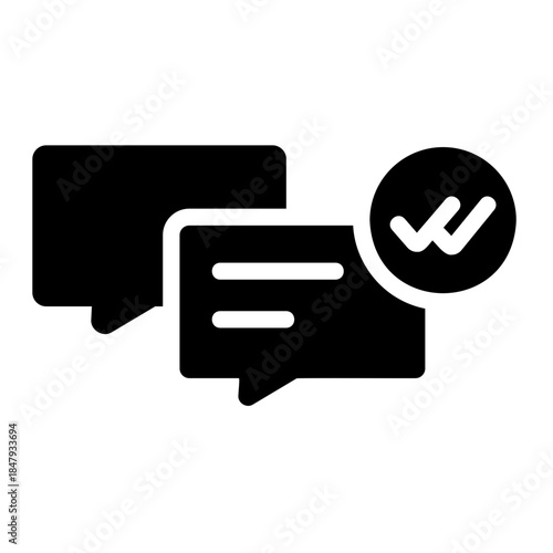 read message Solid icon