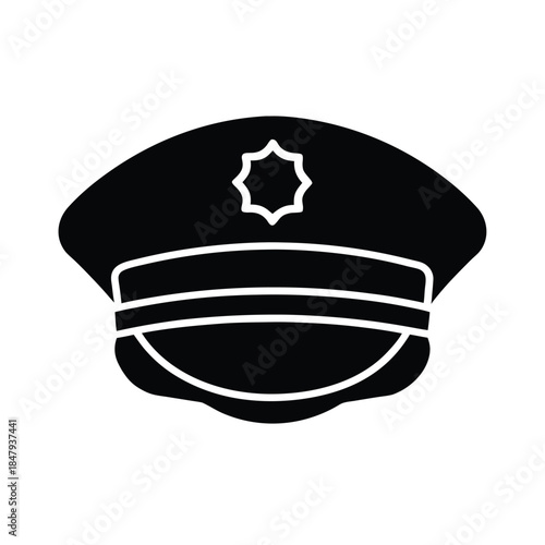 Police Hat Law Enforcement Icon