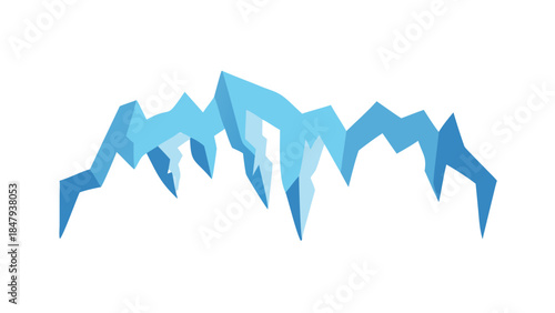 Mountain range illustration