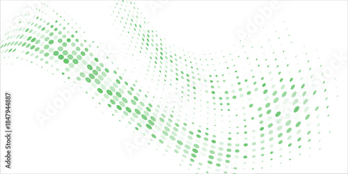 Light Blue, Green vector red banner with set of circles, dots. Donuts Background. Creative Design Template. Technological halftone illustration.Print