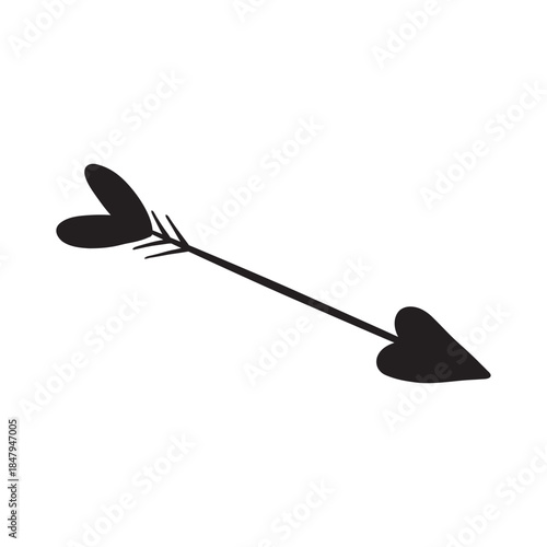 vector icon isolated on white background, silhouette