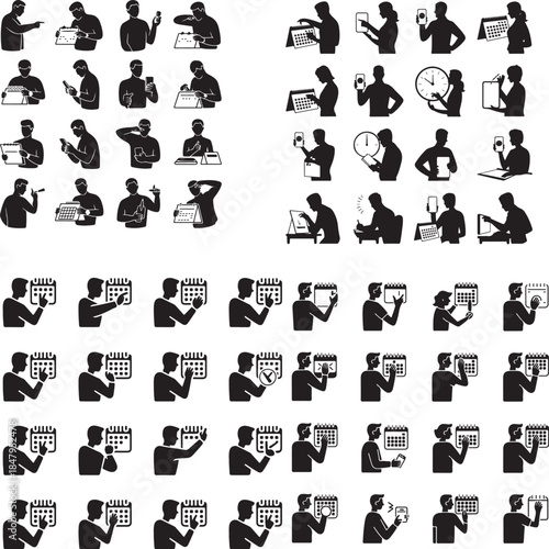 “Staying Organized: Managing Tasks with a Checklist and Calendar”