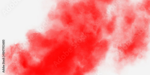 abstract powder splatted background. Red powder explosion on white background. Abstract colorful watercolor on white background. Digital art painting. Pattern for wallpapers, curtains .