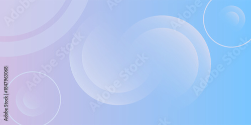 abstract background .blue and pink gradation. circle effect style. modern minimalist.eps 10