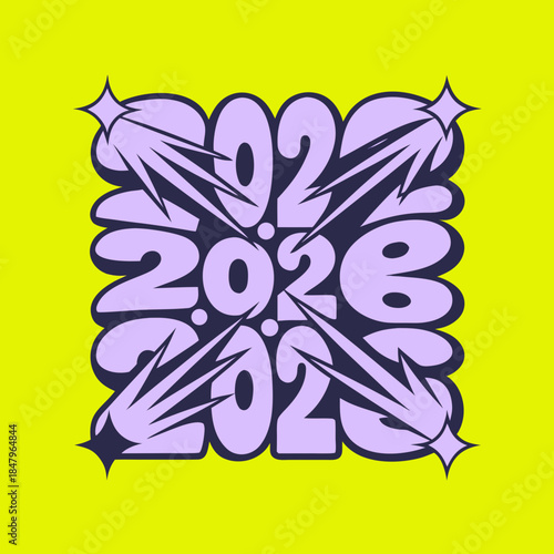 Celebratory 2026 design