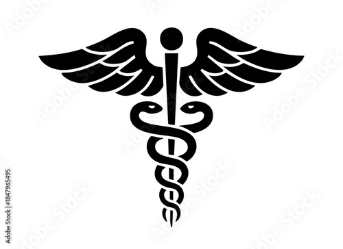 caduceus medical symbol